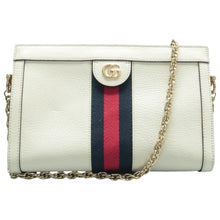 Load image into Gallery viewer, GUCCI Ophidia Leather Crossbody Bag White
