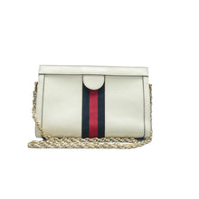 Load image into Gallery viewer, GUCCI Ophidia Leather Crossbody Bag White
