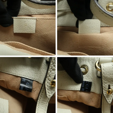 Load image into Gallery viewer, GUCCI Ophidia Leather Satchel Bag White
