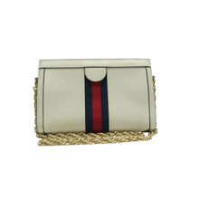 Load image into Gallery viewer, GUCCI Ophidia Leather Shoulder Bag White
