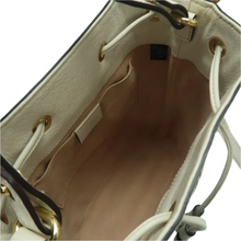 Load image into Gallery viewer, GUCCI Ophidia Leather Satchel Bag White
