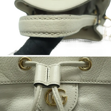Load image into Gallery viewer, GUCCI Ophidia Leather Satchel Bag White
