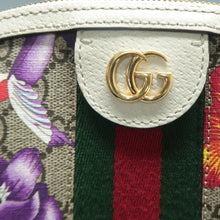 Load image into Gallery viewer, Gucci Ophidia Canvas Shoulder Bag White
