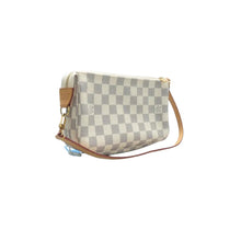 Load image into Gallery viewer, LOUIS VUITTON Pochette Accessorie Damier Azur Canvas Shoulder Bag White
