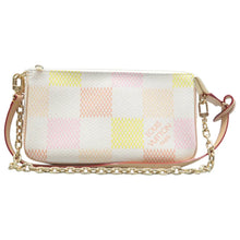 Load image into Gallery viewer, Louis Vuitton  Damier Pochette Accessories Shoulder Bag Peach Pink
