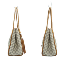 Load image into Gallery viewer, Louis Vuitton Propriano Damier Azur Canvas Shoulder Bag White
