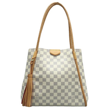 Load image into Gallery viewer, Louis Vuitton Propriano Damier Azur Canvas Shoulder Bag White
