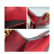 Load image into Gallery viewer, GUCCI Queen Margaret Leather Shoulder bag Multicolour
