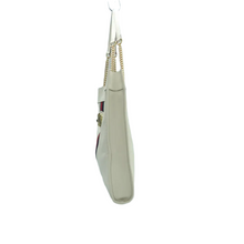 Load image into Gallery viewer, Gucci Rajah W/P Leather Shoulder Bag White
