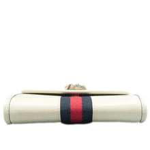 Load image into Gallery viewer, Gucci Rajah Leather Shoulder Bag White
