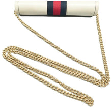 Load image into Gallery viewer, Gucci Rajah Leather Shoulder Bag White
