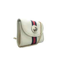 Load image into Gallery viewer, Gucci Rajah Leather Shoulder Bag White
