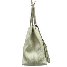 Load image into Gallery viewer, Gucci Soho Chain Leather Shoulder Bag White
