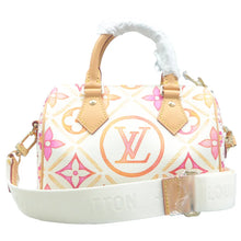 Load image into Gallery viewer, LOUIS VUITTON Speedy 20 Bandouliere  Monogram Canvas Satchel Bag Bicolor
