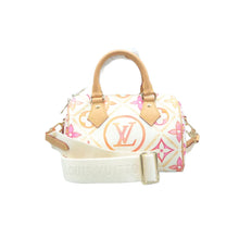 Load image into Gallery viewer, LOUIS VUITTON Speedy 20 Bandouliere  Monogram Canvas Satchel Bag Bicolor
