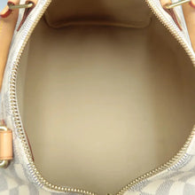 Load image into Gallery viewer, Louis Vuitton Speedy 30 Damier Azur Canvas Tote Bag White
