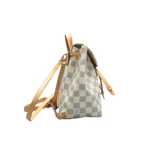 Load image into Gallery viewer, Louis Vuitton Sperone Damier Azur Canvas Backpack Bag White
