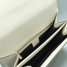 Load image into Gallery viewer, GUCCI Sylvie Leather Satchel Bag White
