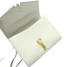 Load image into Gallery viewer, Gucci Sylvie Leather Satchel Bag White

