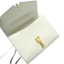 Load image into Gallery viewer, GUCCI Sylvie Leather Satchel Bag White
