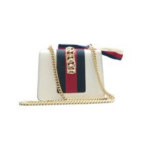 Load image into Gallery viewer, Gucci Sylvie Mini Leather Shoulder Bag White
