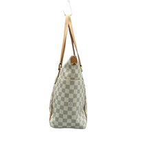 Load image into Gallery viewer, Louis Vuitton Totally Damier Azur Canvas Shoulder Bag White
