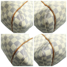 Load image into Gallery viewer, Louis Vuitton Totally Damier Azur Canvas Shoulder Bag White
