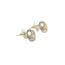 Load image into Gallery viewer, Chanel  Pearl CC Earrings Gold
