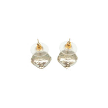 Load image into Gallery viewer, Chanel  Pearl CC Earrings Gold
