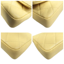 Load image into Gallery viewer, CHANEL Melody Quilted  Leather Crossbody Bag Yellow
