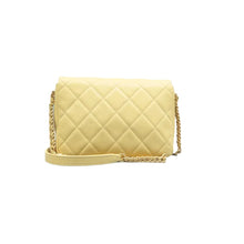 Load image into Gallery viewer, CHANEL Melody Quilted  Leather Crossbody Bag Yellow
