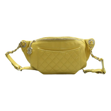 Load image into Gallery viewer, CHANEL Leather Belt Bag Yellow
