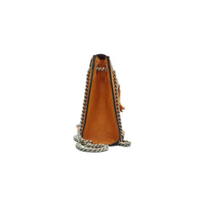 Load image into Gallery viewer, Gucci Emily Medium GG Guccissima Patent Leather Chain Shoulder Bag Orange
