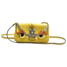 Load image into Gallery viewer, FENDI Leather Satchel Bag Yellow
