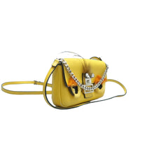 Load image into Gallery viewer, FENDI Leather Satchel Bag Yellow
