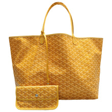 Load image into Gallery viewer, Goyard Saint-Louis Canvas Tote Bag Yellow
