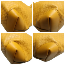 Load image into Gallery viewer, GUCCI W/P GG Leather Shoulder Bag Yellow
