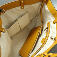 Load image into Gallery viewer, Gucci W/P GG Leather Shoulder Bag Yellow
