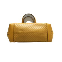 Load image into Gallery viewer, GUCCI W/P GG Leather Shoulder Bag Yellow
