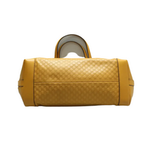 Load image into Gallery viewer, Gucci W/P GG Leather Shoulder Bag Yellow
