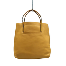 Load image into Gallery viewer, GUCCI W/P Leather Tote Bag Yellow
