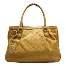 Load image into Gallery viewer, GUCCI Leather Tote Bag Yellow
