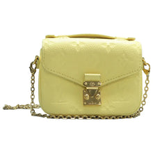 Load image into Gallery viewer, Louis Vuitton Metis Monogram Leather Satchel Bag Yellow
