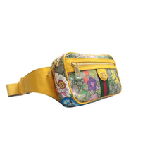 Load image into Gallery viewer, Gucci Ophidia Canvas Crossbody Bag Yellow
