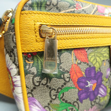 Load image into Gallery viewer, Gucci Ophidia Canvas Crossbody Bag Yellow
